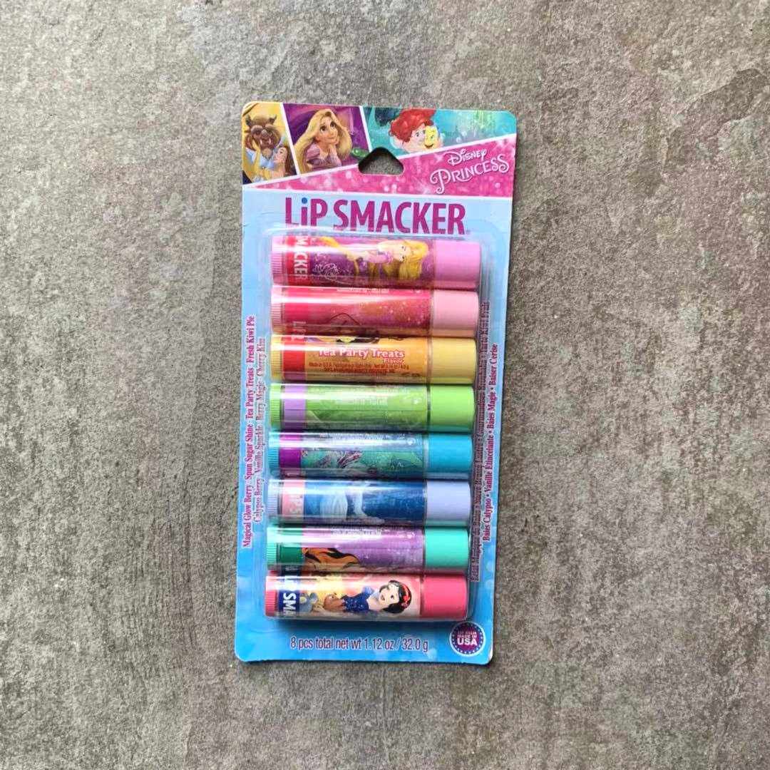 18 19 Production of a group of 8 lip balms