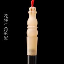 Dafu love baby black sandalwood flower horn newborn baby fetal hair pen production fetal hair pen custom fetal hair brush customization