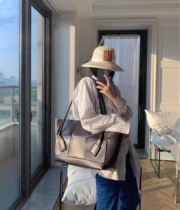 Huge discount now Bottega Veneta BV arco56 dark brown woven shoulder tote bag shopping bag