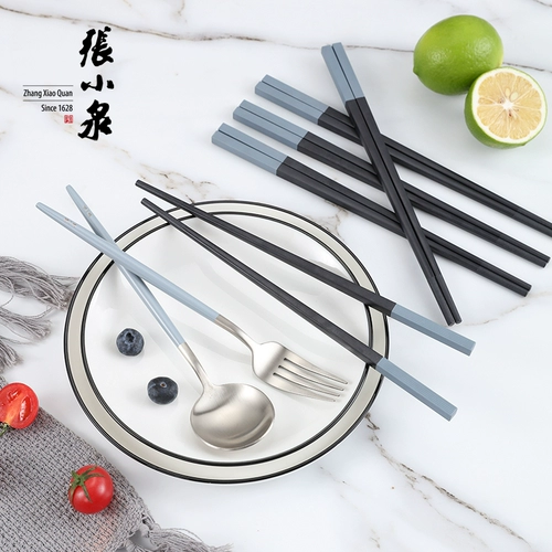 张小泉 Нож, острый комплект, палочки для еды, ложка, вилка для домашнего использования