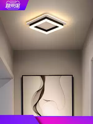 Nordic walkway light led Entrance corridor Cloakroom ceiling light Simple modern rectangular diamond balcony walkway light