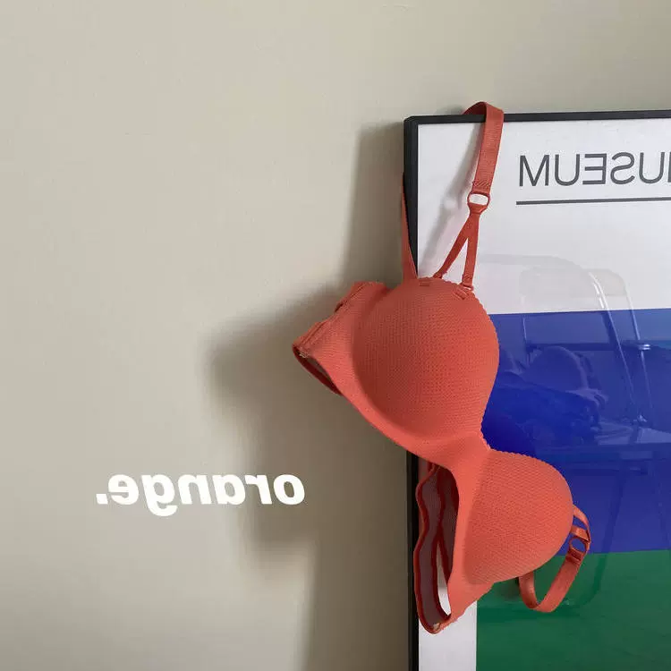 Mùa hè Nhật Bản sexy liền mạch không có vòng thép áo ngực tập hợp ngực nhỏ hỗ trợ ngực nhỏ đồ lót đồ lót phụ nữ áo ngực bộ - Bộ đồ lót