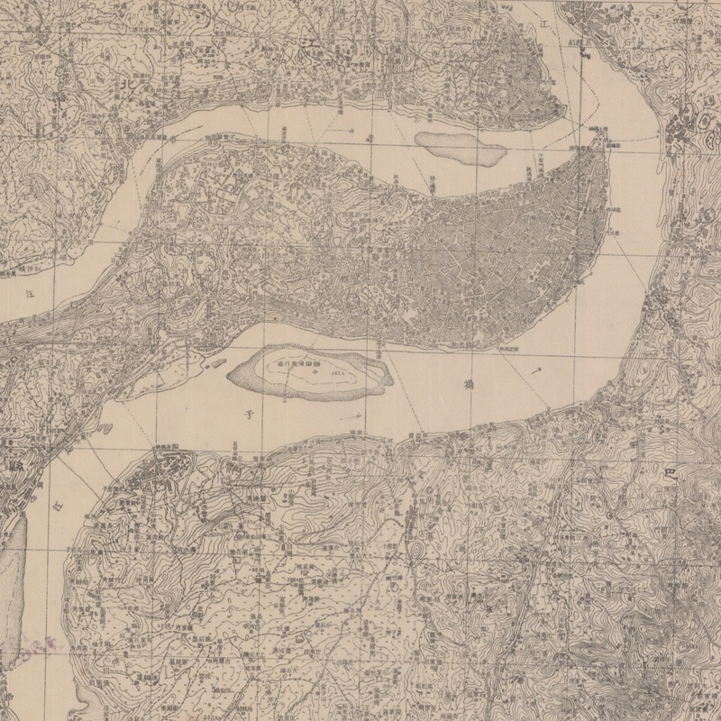 1939 Topographic Map of Chongqing and Its Surroundings, High-Definition Digital Version of Old Maps from the Republic of China Period, 17 Images in Jpg Format 1939 Topographic Map of Chongqing and Its Surroundings, High-Definition Digital Version of Old Maps from the Republic of China Period, 17 Images in Jpg Format