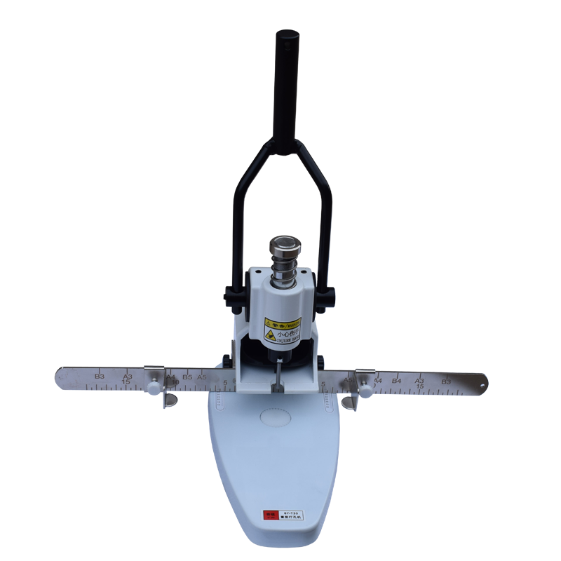 Cloth tag punching machine T30 single hole heavy manual punching machine photo book tag recipe puncher punching machine thickness 300 file financial voucher binding punch