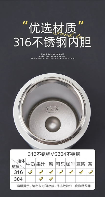 binh dung nuoc cho be di hoc Bình Giữ Nhiệt Nam 2024 Mới Cao Cấp Inox 316 Mùa Đông Trà Tách Nước Trà bình đựng nước lock&lock bình đựng nước thủy tinh