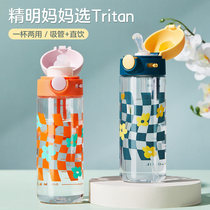 Swedish cica childrens water glasses for special summer boys girls portable anti-fall trittan straw mug