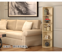 Small apartment living room side cabinet Corner cabinet Corner cabinet Triangle cabinet Storage shelf Corner cabinet Corner cabinet