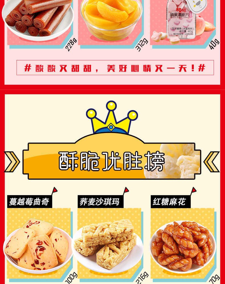 百草味 果干零食大礼包 3616g 图7