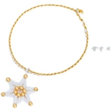 Плетеный свежий набор материалов для влюбленных, со снежинками, «сделай сам»