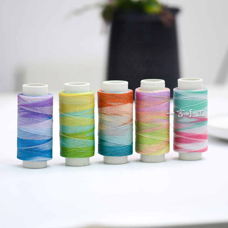Jelly Wax Thread 0.2mm, Crystal-Clear Texture, Braided Cord, Flower Braiding Thread