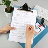 Deli 9240 Plate Clip A4 Мощные сэндвич -меню построек и поставки канцелярских принадлежностей.