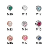 Универсальные бусины для отдыха, серебро 925 пробы, кошачий глаз, в корейском стиле