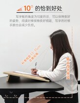Table Tilt Writing Board Tiltable Face Writing Board Adjustable Inclined Writing Desk Wooden Reading Bracket Heightening