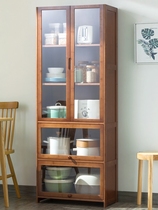 Home Kitchen Cupboard Bowl with 2021 new dining shelf Guest storage French Wine Retro The wall Groceries