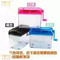 Máy hủy tài liệu nhỏ giấy câm mini mini tay quay tay văn phòng máy nghiền mini - Máy hủy tài liệu máy hủy giấy mini giá rẻ