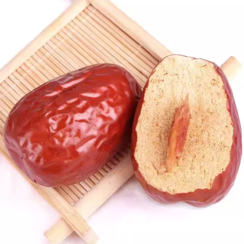 新疆和田大枣骏枣新货免洗可夹核桃干果零食枣子袋装500克专属