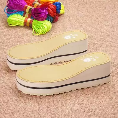 Sole jade ring high heel leather surface non-slip wear-resistant handmade sole