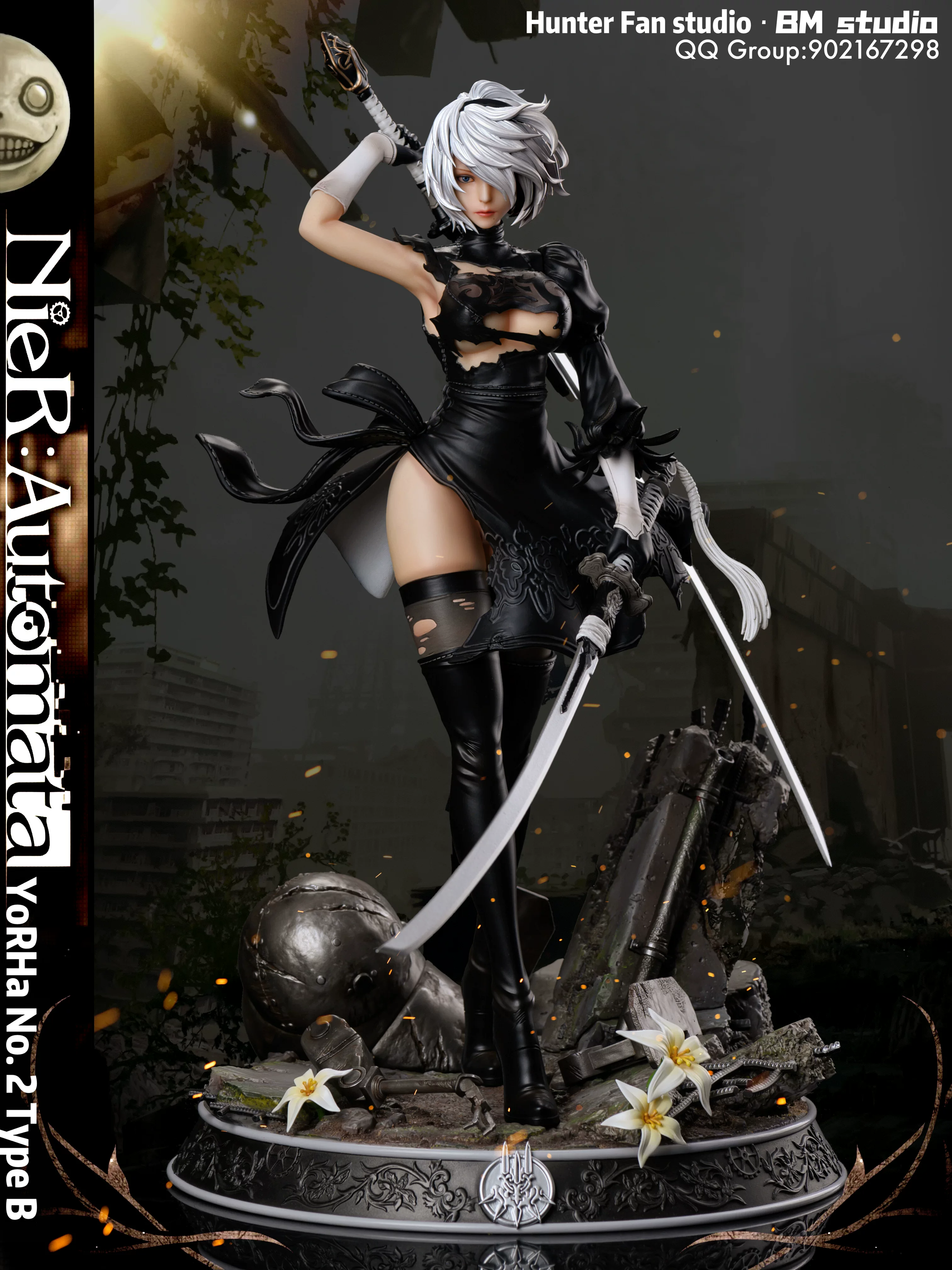 Game Goddess NieR Automata 2B Model GK Statue