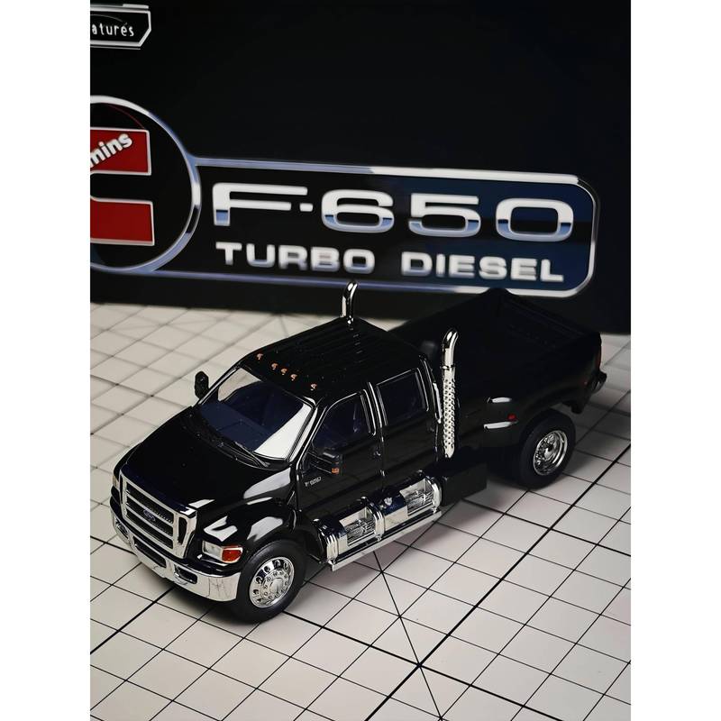 In Stock Beijing Hec Limited Edition Mk 1:64 Ford F650 Super Duty Alloy Car Model