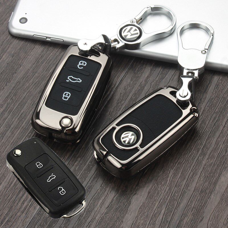 Fuchs Tiguan special key bag 2010 17 old Tiguan Silk Road version car remote control shell buckle male