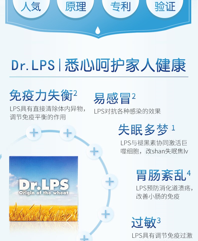 Dr.LPS日本进口放化疗术后护命素胶囊