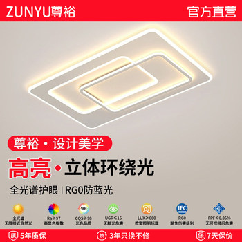 Living Room Ceiling Lamp 2025 New Model Modern Simple and Elegant Main Light Guangdong Zhongshan Lighting Factory Direct Sales Flagship Store