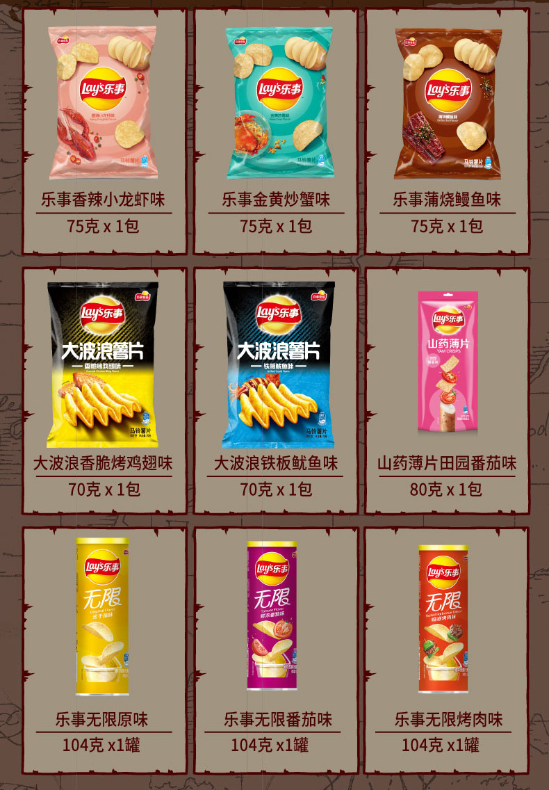 乐事 航海王薯片礼盒 757g 赠周边 图3