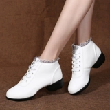 Обувь, танцующие белые современные туфли для матери, мягкая подошва