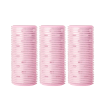 Air Eight words Liu Hai curly hair cylinder Large number of curly hair Lazy Man Fixed Fluffy Styled Self-Adhesive Inner Button Hollow Roll
