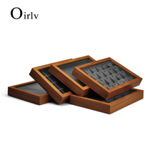 Dabaoni solid wood jewelry jewelry box necklace earrings storage box anti-oxidation large-capacity jewelry display box