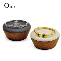 Dao Baoni new solid wood creative bracelet shelf display ring earrings jewelry display props