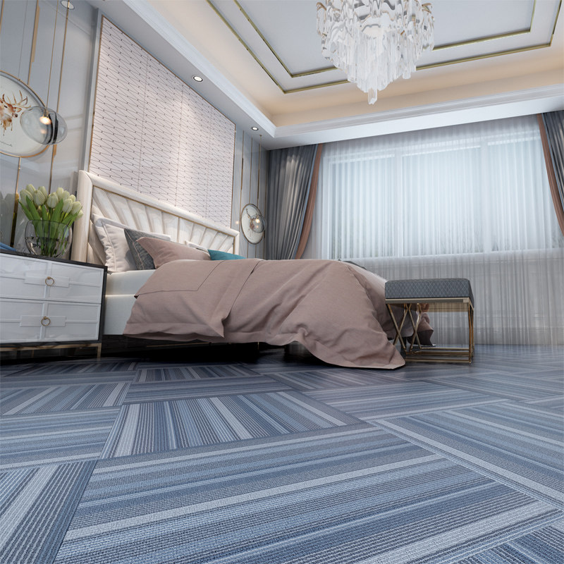 PVC stone-plastic composite floor paste simulation carpet Commercial self-adhesive floor cement floor direct laying adhesive wear-resistant waterproof