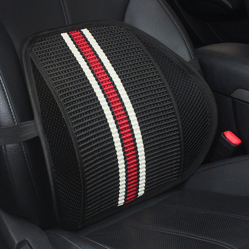 Drive Waist Car Waist Support Driver Summer Waist Cushion Office Seat Waist Support Cushion Backrest Mesh