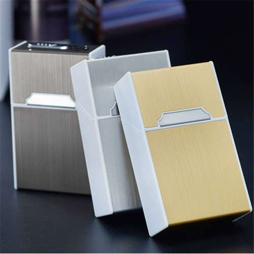 Портсигар с usb-зарядкой, зажигалка