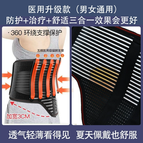 Медицинская поясничная штамм поясничного лотка, подчеркивая поясничные позвоночные поясничные