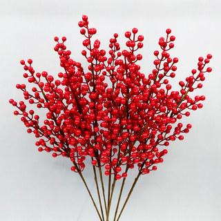 Fortune fruit red red fruit holly fruit display artificial flowers