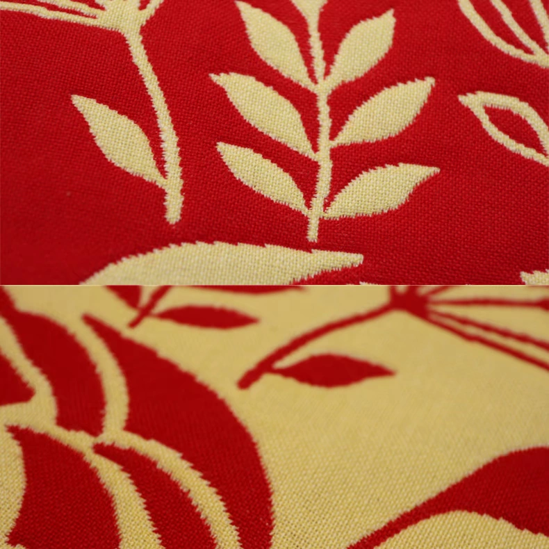 Lớn màu đỏ gối gối cặp bông gạc jacquard dày lên đám cưới mềm đôi hạnh phúc tốt lành đôi vợ chồng - Khăn gối khăn bông gối