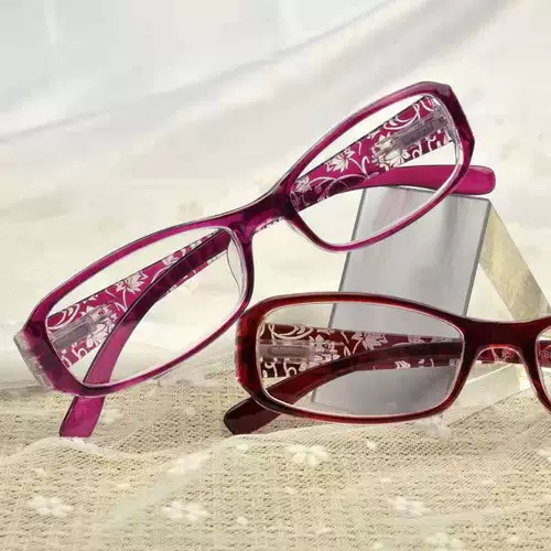 Очки для чтения для женщин модная портативная изысканная резное резное весна удобная устойчивость к устойчивости к ультрасорости высокой четко