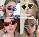 Брендовая ретро цепь, солнцезащитные очки на солнечной энергии, европейский стиль, популярно в интернете, кошачий глаз