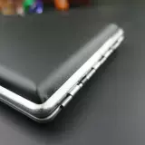 Модный креативный портсигар из нержавеющей стали, автоматическая нескользящая подарочная коробка, подарок на день рождения