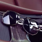 TikTok, солнцезащитные очки подходит для мужчин и женщин для влюбленных, 2020, в корейском стиле