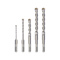 Non-standard square handle four-pit impact electric hammer drill bit for drilling 7 planting bars 9 elevator 11 wall 19 concrete 13m17m23 4