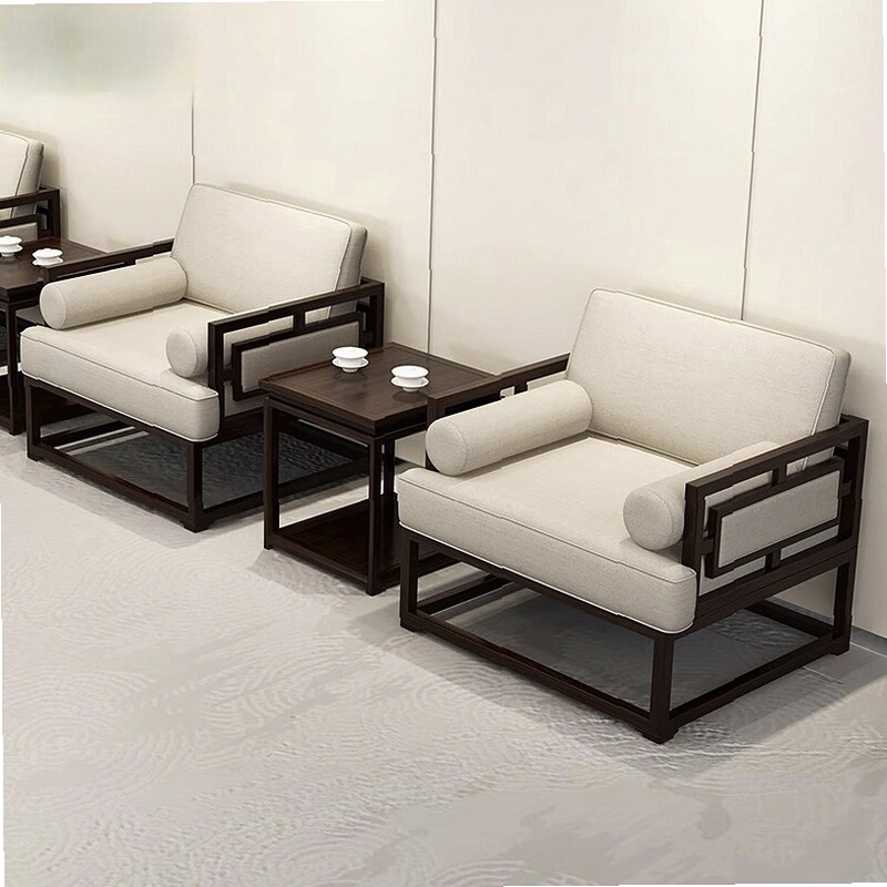 Office Sofa, Vip Reception Meeting Sofa, Single-Seat Executive Reception Room Business Negotiation Solid Wood Sofa Set Office Sofa, Vip Reception Meeting Sofa, Single-Seat Executive Reception Room Business Negotiation Solid Wood Sofa Set