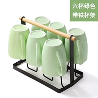 6 зеленый+железная рама без подноса