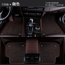 2019 fully enclosed silk ring car floor mat for Volkswagen Maiteng Touareg Passat Suiteng Golf