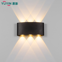 Wall lamp bedroom simple modern bedside led lamps creative living room study Hotel Wall aisle wall wall lamp