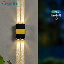 Wall lamp led outdoor waterproof Spotlight Straight Line light washing wall decoration room exterior wall corridor aisle courtyard creative