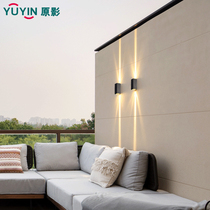 Outdoor Waterproof Wall Lamp Nordic Modern Minimalist Wall Light Aisle Light Outdoor Patio Villa Wall Lamp Courtyard Lamp Waterproof