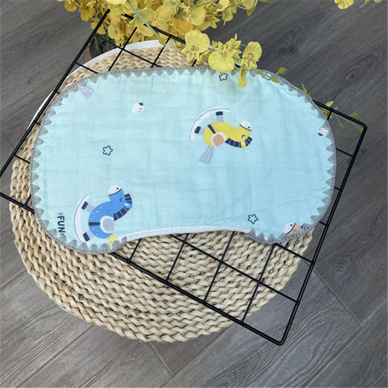 Ruonan 10-layer gauze combed gauze baby newborn cloud pillow flat pillow