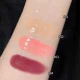 Нанесите отличный метод, чтобы вода нежна ~ Геллы нанесите блеск для губ и глянец с губами с тонким и прозрачным маслом для губ